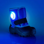 Toddler's Lighted Boot with Yeti Graphic #color_blue