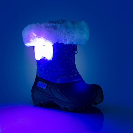 Toddler's Lighted Boot #color_lavender