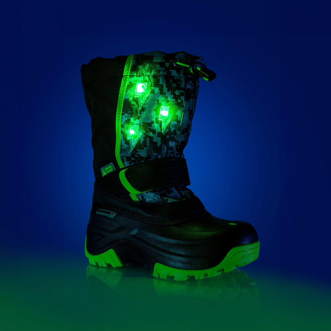 Kid's lighted Boot #color_lime