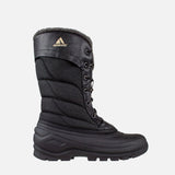 Women's tall black shell boot