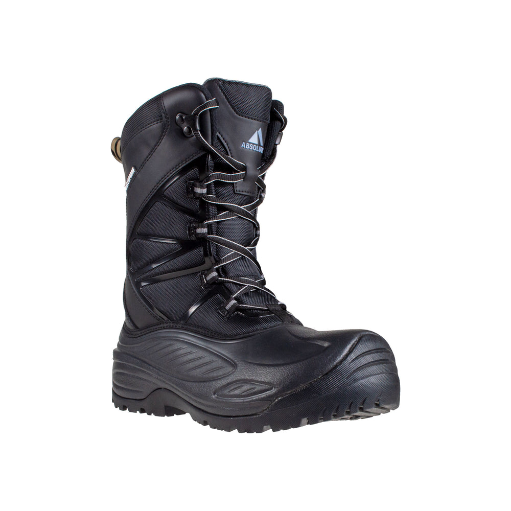 Tall men's black boot #color_black