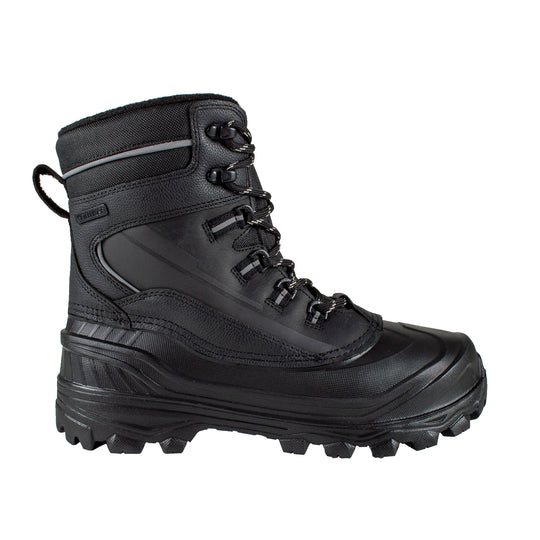 Men's Black Leather Upper Boot #color_black